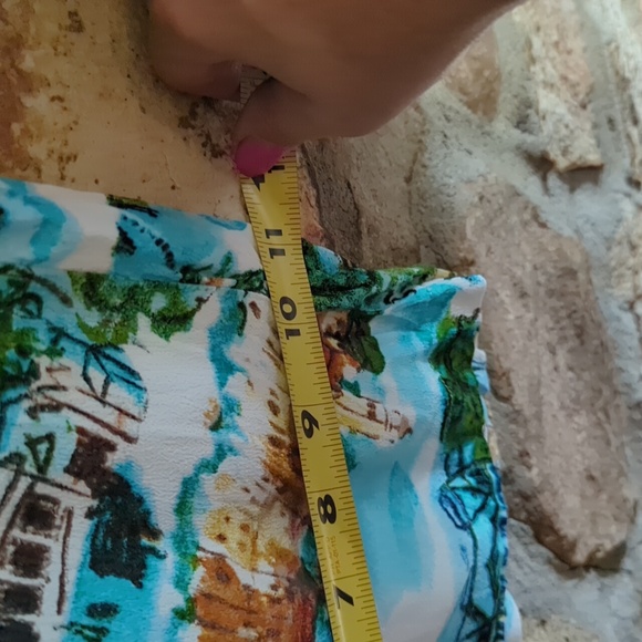 Chico's Multicolor Artistic Print Cropped Pants - Picture 11 of 11